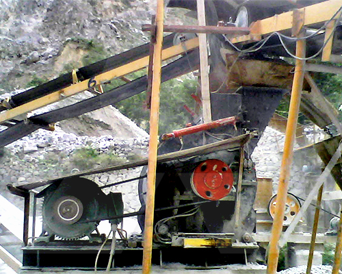 錘破工作現(xiàn)場